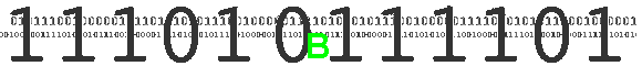 B